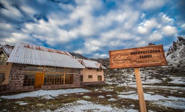 Die Huampoccocha Lodge, eine Unterkunft auf dem Apu Trail Ausangate