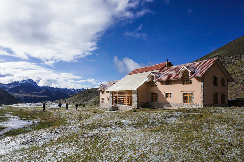 Die Machuracay Lodge, eine Unterkunft auf dem Apu Trail Ausangate