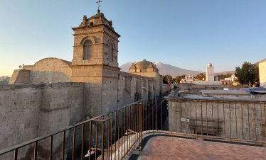 Blick über die Dächer von Arequipa