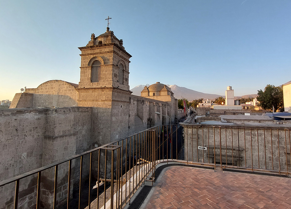 Blick über die Dächer von Arequipa