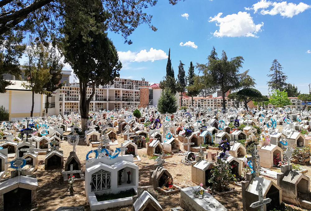 Der berühmte Friedhof von Sucre