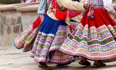 Trachten im Colca Tal